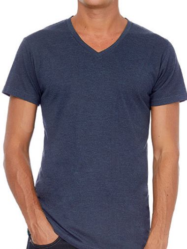 Men´s V-Neck Triblend T-Shirt