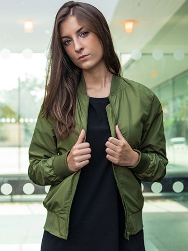 Ladies´ Nylon Bomber Jacket