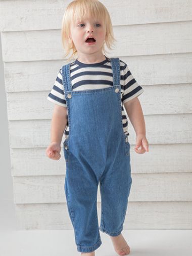 Baby Rocks Denim Dungarees