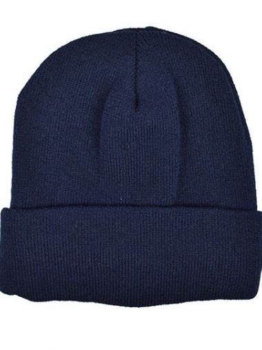 Knitted Hat with Fleece