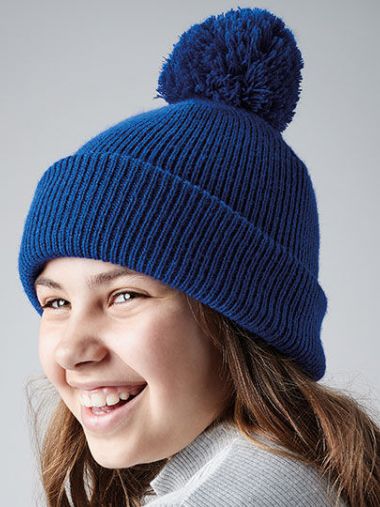 Junior Reflective Bobble Beanie