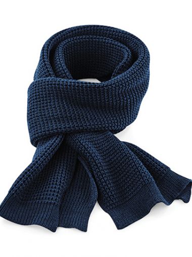 Classic Waffle Knit Scarf