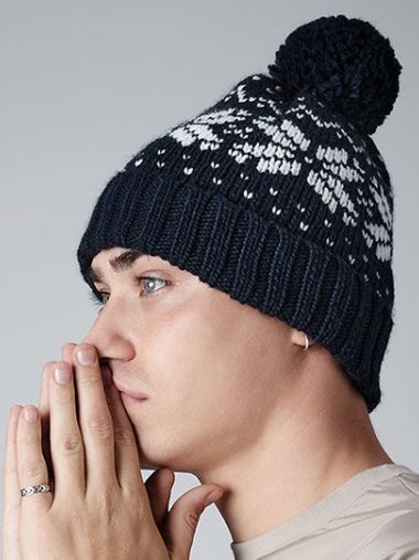 Fair Isle Snowstar® Beanie