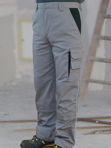 Contrast Work Pants