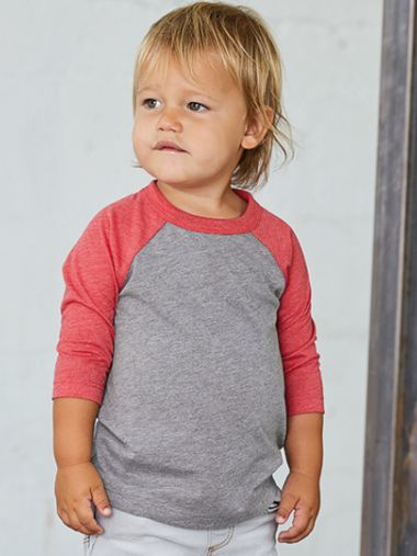 Toddler 3/4 Sleeve Baseball Tee