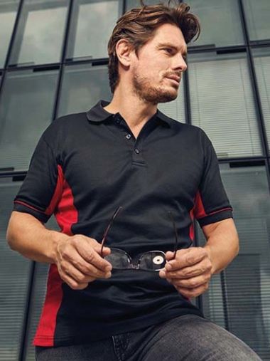 Men´s Functional Contrast Polo