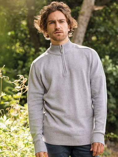 Wakhan 1/4 Zip Sustainable Sweater