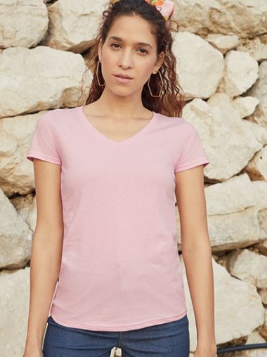 Ladies´ Valueweight V Neck T