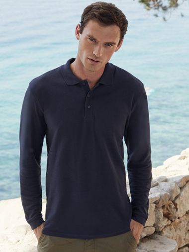 Premium Long Sleeve Polo