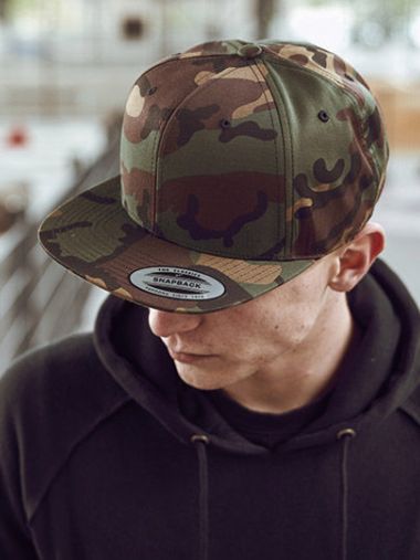 Camo Classic Snapback Cap