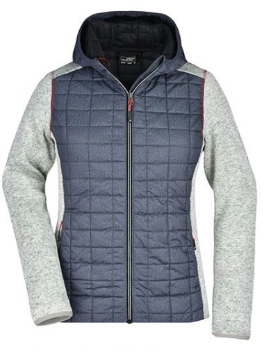 Ladies´ Knitted Hybrid Jacket