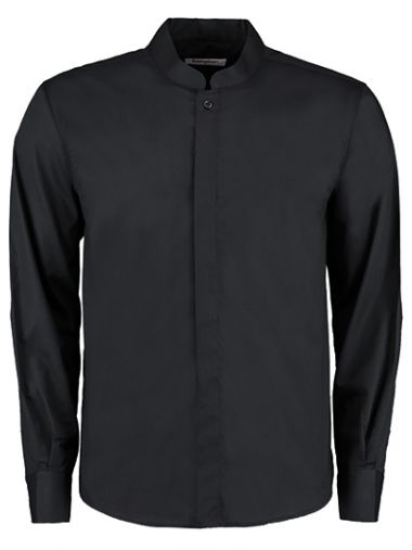 Men´s Tailored Fit Mandarin Collar Shirt Long Sleeve