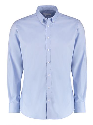 Men´s Slim Fit Stretch Oxford Shirt Long Sleeve