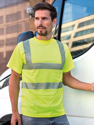 Hi-Vis Broken Reflective Premium T-Shirt Alhambra