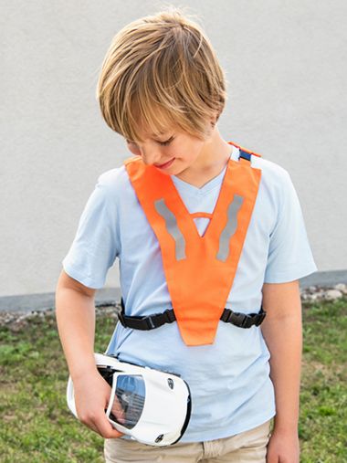 Kids´ Hi-Vis Safety Collar Haiti With Safety Clasp