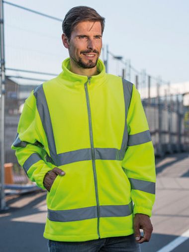 Hi-Vis Safety Fleece-Jacket Bergen