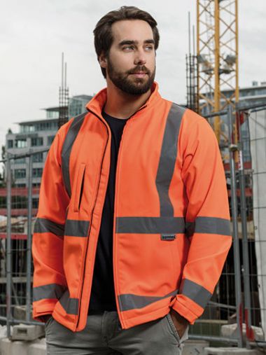 Hi-Vis Safety Softshell Jacket Turku