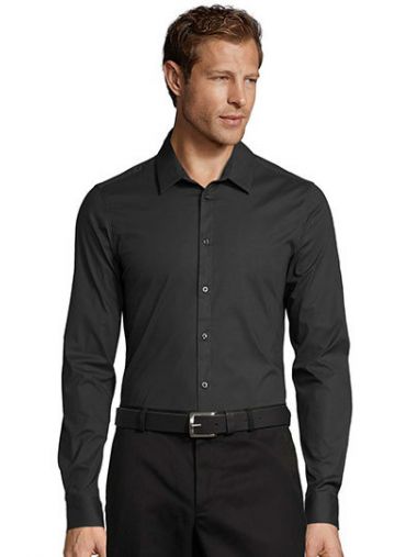 Men´s Long Sleeve Stretch Shirt Blake