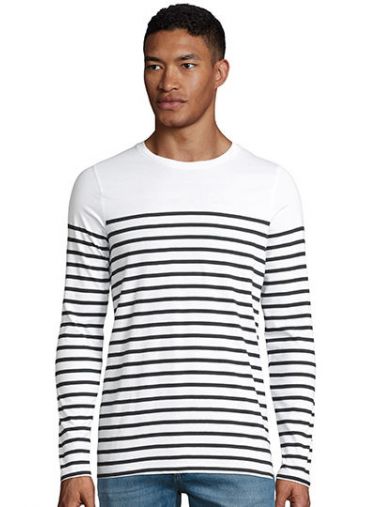 Men´s Long Sleeve Striped T-Shirt Matelot