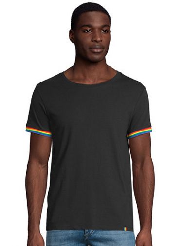 Men´s Short Sleeve T-Shirt Rainbow