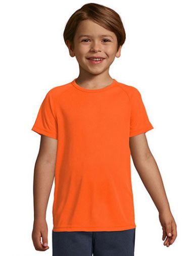 Kids´ Raglan Sleeved T-Shirt Sporty