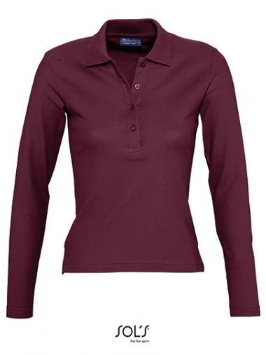 Women´s Long Sleeve Polo Podium