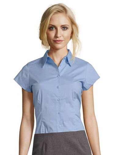 Women´s Stretch-Blouse Excess Short Sleeve