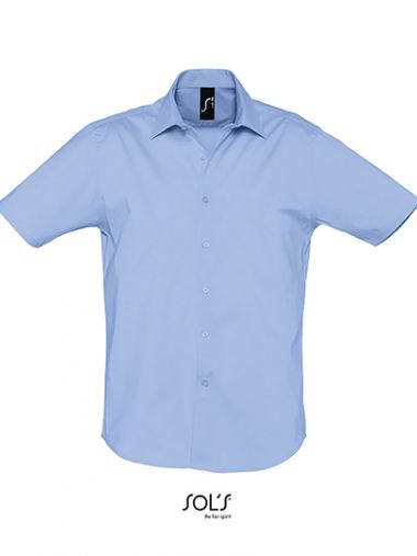 Men´s Stretch-Shirt Broadway Short Sleeve