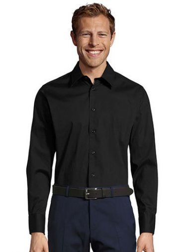 Men´s Stretch-Shirt Brighton Long Sleeve