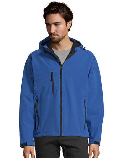 Men´s Hooded Softshell Jacket Replay