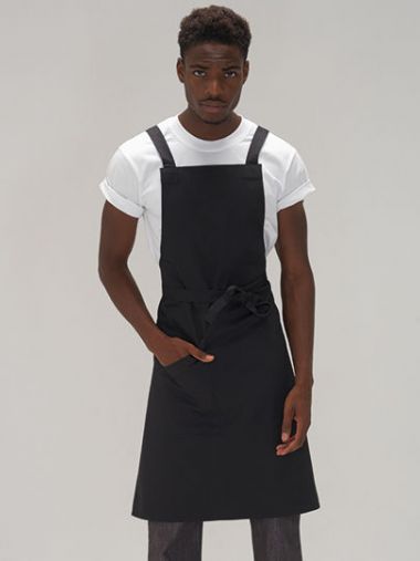 Statement Crossover Bib Apron