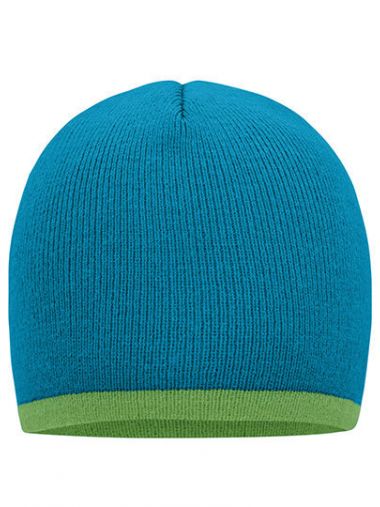 Beanie With Contrasting Border