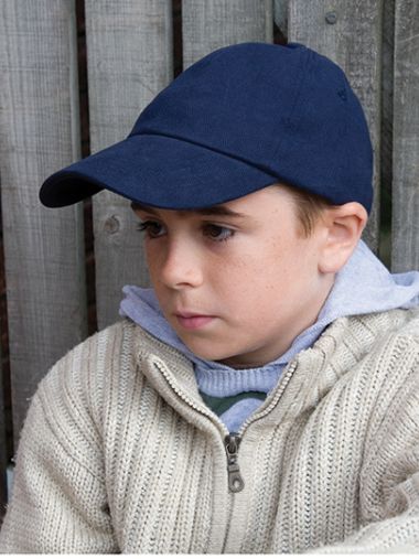 Junior Heavy Brushed Cotton Cap