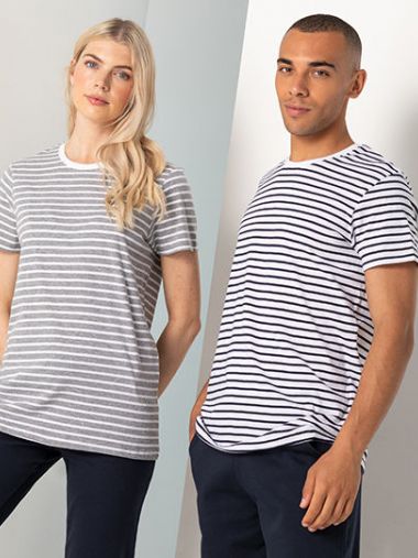 Unisex Striped T