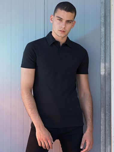 Men´s Short Sleeved Stretch Polo