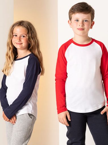 Kids´ Long Sleeved Baseball T