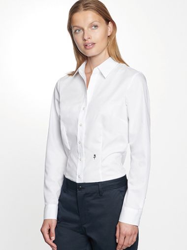 Women´s Blouse Slim Fit Long Sleeve