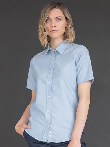 Ladies´ Classic Short Sleeved Oxford Shirt