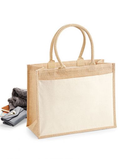 Cotton Pocket Jute Shopper