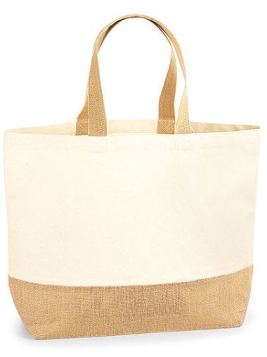 Jute Base Canvas Bag XL