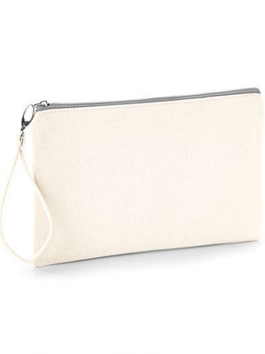 Canvas Wristlet Pouch