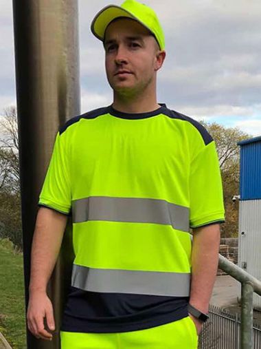 Hi-Vis Two-Tone T-Shirt