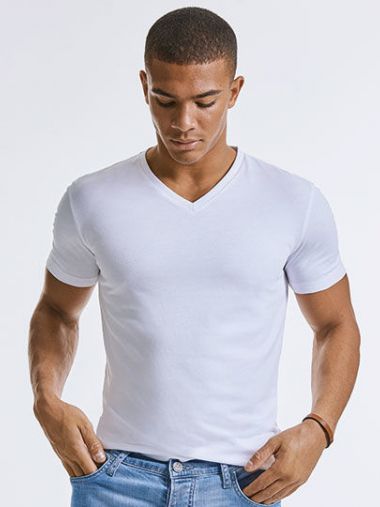 Men´s Pure Organic V-Neck Tee