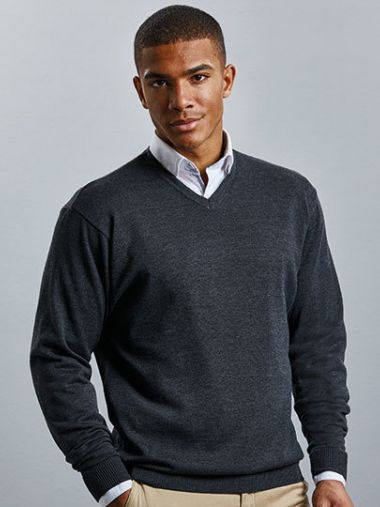 Men´s V-Neck Knitted Pullover